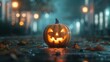 © Chaiwit - Spooky Fun at the Haunted Halloween Festival - Games, Costumes, and Food Stalls in a Festive Atmosphere