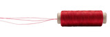 Red Spool of Thread with Extension