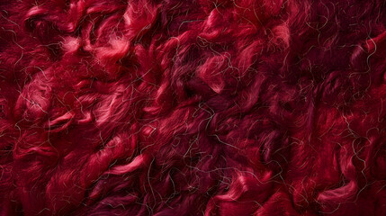 Poster - Maroon Felting Wool Background.