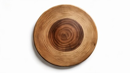 Canvas Print -  Natural beauty of a wooden slice