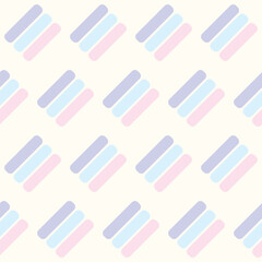 Aufkleber - Minimalist Graphic Seamless Pattern Background. Soft Colored Textile Swatch. Fabric for Kids Design. Grap[hic Wallpaper, Wrapping Paper Design. Digital Paper, Scrapbook Paper Sample	
