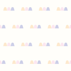 Aufkleber - Minimalist Graphic Seamless Pattern Background. Soft Colored Textile Swatch. Fabric for Kids Design. Grap[hic Wallpaper, Wrapping Paper Design. Digital Paper, Scrapbook Paper Sample	
