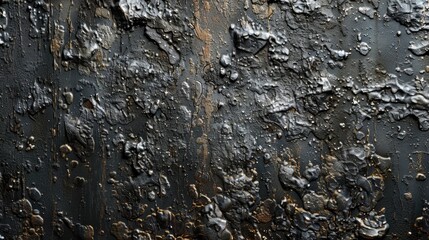 Poster - Dark metal texture backdrop