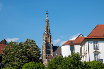 Wall Mural - Church of Our Lady (Frauenkirche) Esslingen am Neckar Baden-Wuerttemberg (Baden-Württemberg) Germany