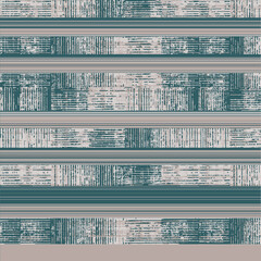 Wall Mural - Dyed coastal geometric. Interior decorative weave texture on canvas. Structure vertical irregular artistic striped fabric design . Allover printed . Boho, dyed