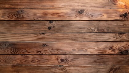 Wall Mural - wood banner background top down view old brown wood texture background of tabletop seamless