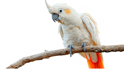 Wall Mural - white parrot