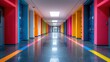 © Sarina - Colorful Hallway with Doors