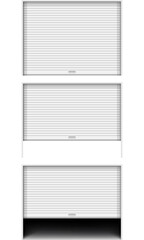 Wall Mural - Garage Shutter door or rolling door