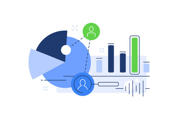 Poster - Data analysis,Research and data analysis are fundamental,Marketing research and analytics