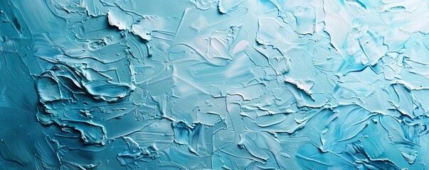 Wall Mural - Smooth, matte pastel blue texture