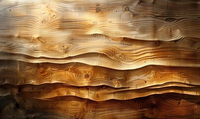 Wall Mural - textured light wood