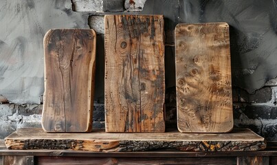 Wall Mural - vintage wooden boards with natural character