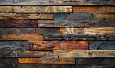 Wall Mural - vintage wooden boards with natural character