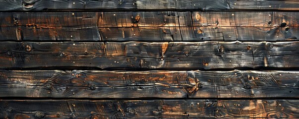 Wall Mural - wooden wall background with natural texture