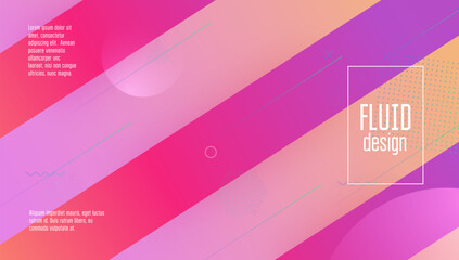 Business Banner. House Technology Illustration. Pink Rainbow Pattern. 3d Screen. Neon Gradient Composition. Geometry Page. Wavy Landing Page. Blue Business Banner