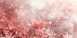 © InfiniteStudio - Delicate red snowflakes sparkle in a soft winter glow creating a magical seasonal background perfect for festive designs and holiday greetings concept
