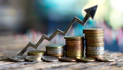 Aufkleber - Financial Growth and Success