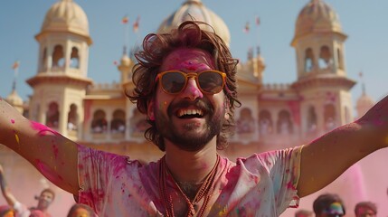 Sticker - Holi festival documentary exploring history and significance of the tradition