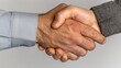 © DARIKA - Close-up of hands shaking after signing a business agreement, symbolizing trust and mutual commitment in professional relationships. Height Resolution Photo, , Minimalism,