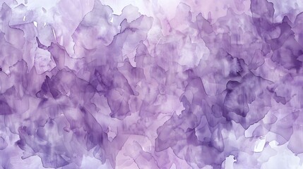 Sticker - Lilac abstract watercolor background