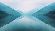© Thawatchai - Tranquil Mountain Lake with Reflections