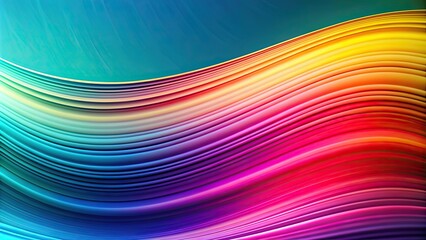 Wall Mural - Smooth wave abstract gradient colors background for wallpapers and backdrops , wave, smooth, abstract, gradient, colors