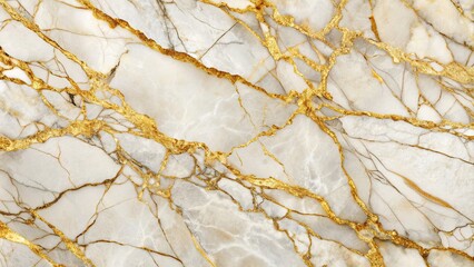 Poster - Calacatta marble with stunning golden veins, perfect for elegant backgrounds and designs, marble, texture