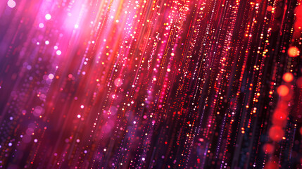 Poster - abstract digital wallpaper of a streaming data matrix that could be a best-seller background, repres