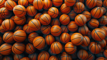 Wall Mural - basketball background