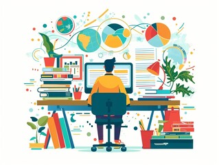 education consultant developing curriculum guidelines and educational standards for a school distric