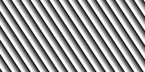 black and white diagonal line pattern abstract background.