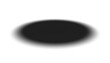 © imarginarium - Realistic round oval shadow with soft edges. Dark grey round and oval shadow isolated on transparent background. Template shadow soft, Vector.