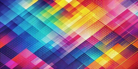 Wall Mural - abstract colorful bold background