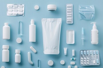Poster - An illustrative photo of UTI prevention, including hygiene practices and medication