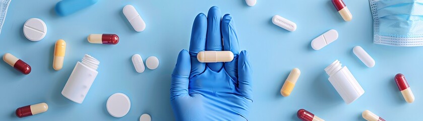 Poster - an illustrative photo of uti prevention, including hygiene practices and medication
