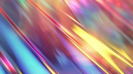Aufkleber - A colorful, abstract background with a yellow line