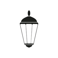 Wall Mural - Lantern icon vector. Lamp illustration sign. Flashlight symbol. Arabian lamp logo.