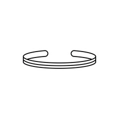 Poster - bracelet icon illustration