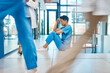 © Oostendorp/peopleimages.com - Stress, man and surgeon with fatigue, burnout or anxiety for healthcare mistake with patient loss in hospital. Sad, surgery fail and medical nurse thinking of grief, crisis and tired in busy clinic