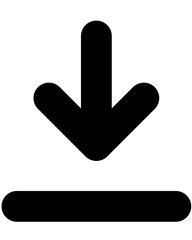 Poster - download icon vector. symbol, sign.