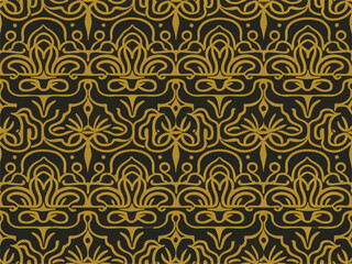 Wall Mural - seamless pattern with ornament