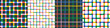 © Dedraw Studio - Colorful geometric plaid seamless pattern set. Traditional square gingham background collection. Checked wallpaper print, checker mosaic grid tartan texture bundle.