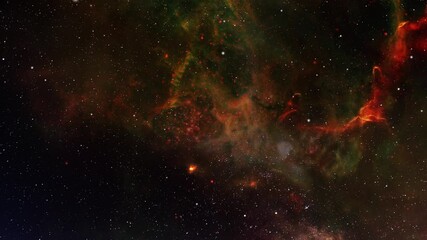 Wall Mural - Space scene with  Nebula ultra HD.
