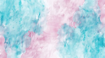 Wall Mural - Dynamic pink and blue watercolor texture with a vivid, flowing design