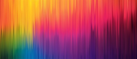 Poster - Colorful background with vertical stripes merging in gradient, perfect for any project requiring a touch of color and vibrancy