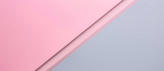 Poster - Create modern elegance with a pink and grey material design background. Perfect for banners, posters, and social media graphics. Trendy, sophisticated, and versatile for any project