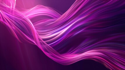 Fototapete - abstract, gradient neon dark background