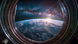 © Kanchanit - Breathtaking Milky Way and Earth: Astronaut's View in Stunning Space Photography