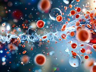 Poster - Synovial Fluid Responding Dynamically to a Speed Trap in Vivid Microscopic View